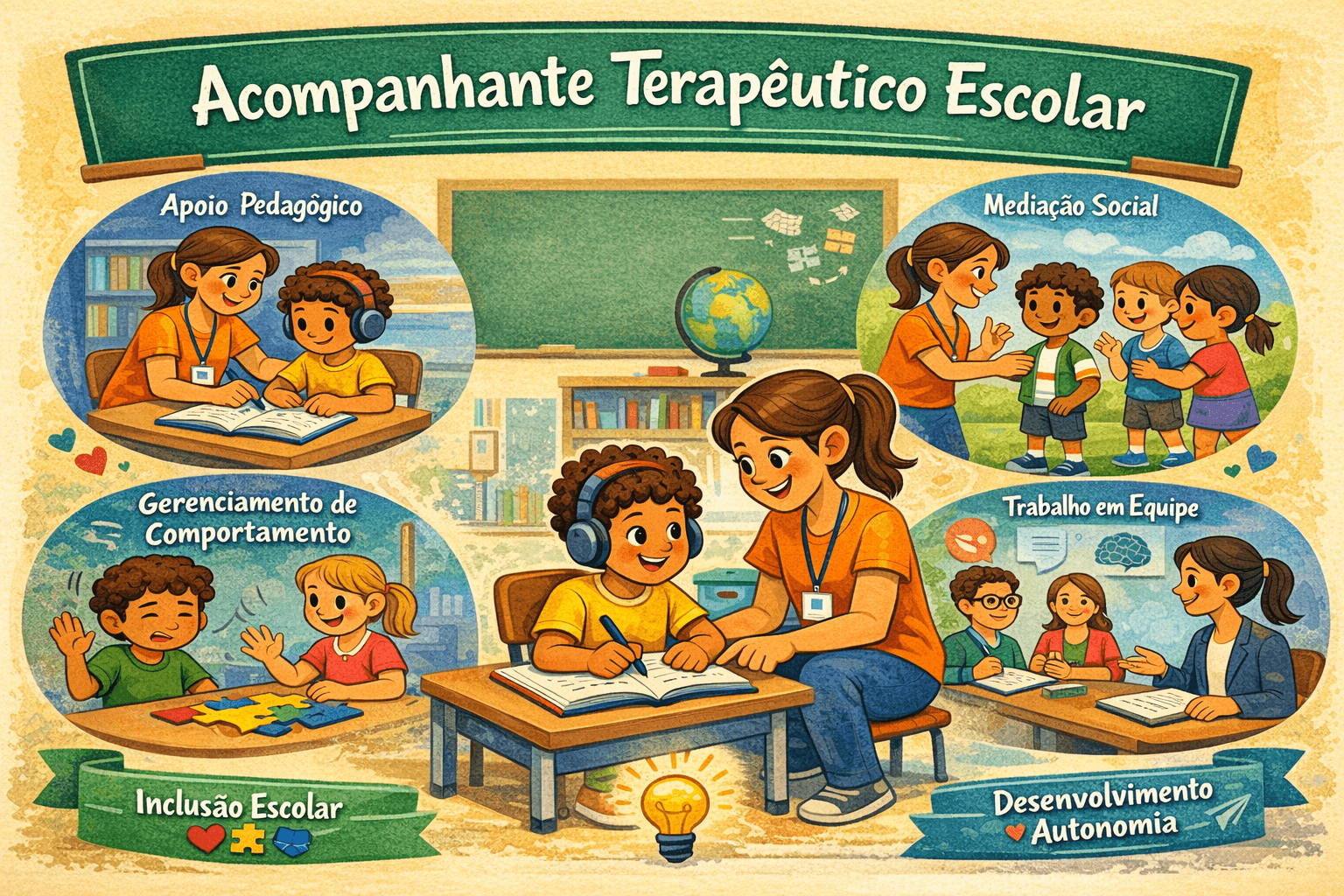 AT ATUANDO NA ESCOLA